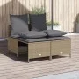 Juego de sofás jardín con cojines 4 pzas ratán sintético beige by vidaXL, Garden sets - Ref: Foro24-368383, Price: 190,68 €, ...