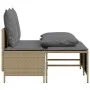Juego de sofás jardín con cojines 4 pzas ratán sintético beige by vidaXL, Garden sets - Ref: Foro24-368383, Price: 190,68 €, ...