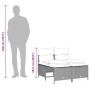 Set de sofás de jardín 4 pzas y cojines ratán sintético gris by vidaXL, Garden sets - Ref: Foro24-368376, Price: 183,63 €, Di...