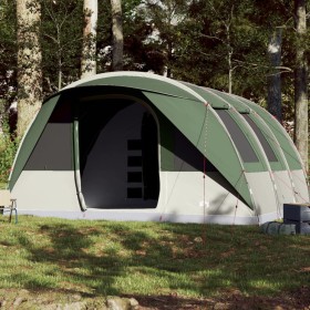 Tienda de campaña familiar túnel 7 personas impermeable verde von vidaXL, Zelte - Ref: Foro24-94625, Preis: 280,30 €, Rabatt: %