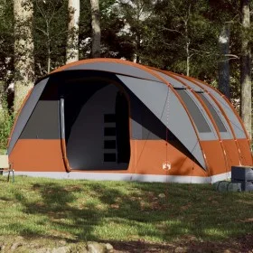 Tienda de campaña familiar túnel 7 personas impermeable naranja by vidaXL, tents - Ref: Foro24-94627, Price: 310,04 €, Discou...