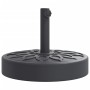 Base de sombrilla semicircular para palos de Ø38/ 48 mm 25 kg von vidaXL, Schirmständer - Ref: Foro24-4007975, Preis: 54,58 €...
