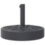Base de sombrilla semicircular para palos de Ø38/ 48 mm 25 kg von vidaXL, Schirmständer - Ref: Foro24-4007975, Preis: 54,58 €...