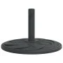 Base de sombrilla semicircular para palos de Ø38/48 mm 12 kg von vidaXL, Schirmständer - Ref: Foro24-4007977, Preis: 38,41 €,...
