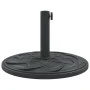 Base de sombrilla semicircular para palos de Ø38/48 mm 12 kg von vidaXL, Schirmständer - Ref: Foro24-4007977, Preis: 38,41 €,...