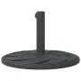 Base de sombrilla semicircular para palos de Ø38/48 mm 12 kg von vidaXL, Schirmständer - Ref: Foro24-4007977, Preis: 38,41 €,...
