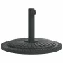 Base de sombrilla semicircular para palos de Ø38/48 mm 12 kg by vidaXL, Umbrella bases - Ref: Foro24-4007980, Price: 40,76 €,...