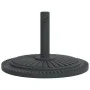 Base de sombrilla semicircular para palos de Ø38/48 mm 12 kg by vidaXL, Umbrella bases - Ref: Foro24-4007980, Price: 40,76 €,...