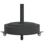 Base sombrilla redonda ruedas para mástiles Ø38 / 48 mm 27 kg by vidaXL, Umbrella bases - Ref: Foro24-4007982, Price: 75,90 €...