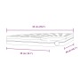 Base de sombrilla con asa para parasoles cruzados 20 kg de vidaXL, Bases para sombrillas - Ref: Foro24-4007989, Precio: 48,13...