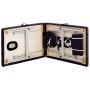 Klappbare Massageliege 2 Zonen lila Aluminium von vidaXL, Massageliegen - Ref: Foro24-110195, Preis: 189,82 €, Rabatt: %