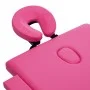 Folding massage table 2 zones pink aluminum by vidaXL, massage tables - Ref: Foro24-110194, Price: 155,35 €, Discount: %