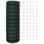 Satz grüner Stahl-Eurozaun 25x0,8 m von vidaXL, Zaunpaneele - Ref: Foro24-140590, Preis: 68,43 €, Rabatt: %