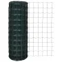Set de euro valla acero verde 25x0,8 m de vidaXL, Paneles de vallas - Ref: Foro24-140590, Precio: 64,35 €, Descuento: %