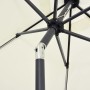 Umbrella with LED lights and white sand aluminum pole 300 cm by vidaXL, Umbrellas - Ref: Foro24-47361, Price: 120,00 €, Disco...
