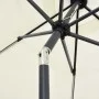 Umbrella with LED lights and white sand aluminum pole 300 cm by vidaXL, Umbrellas - Ref: Foro24-47361, Price: 117,56 €, Disco...