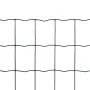 Euro fence set, green steel, 10x1 m by vidaXL, fence panels - Ref: Foro24-140573, Price: 39,11 €, Discount: %
