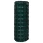 Euro fence set, green steel, 10x1 m by vidaXL, fence panels - Ref: Foro24-140573, Price: 39,11 €, Discount: %