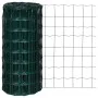 Euro fence set, green steel, 25x0.8 m by vidaXL, fence panels - Ref: Foro24-140578, Price: 50,18 €, Discount: %