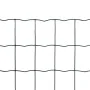 Euro fence set, green steel, 25x0.8 m by vidaXL, fence panels - Ref: Foro24-140578, Price: 50,18 €, Discount: %