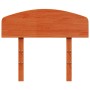 Cabecero de cama madera maciza de pino marrón cera 100 cm de vidaXL, Cabeceros y pies de cama - Ref: Foro24-842517, Precio: 3...