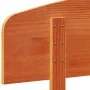 Bettkopfteil aus massivem Kiefernholz in Wachsbraun, 100 cm von vidaXL, Kopf- und Fußteile - Ref: Foro24-842517, Preis: 39,16...