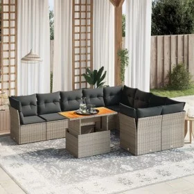 Set mit 10 Gartensofas mit Kissen synthetisches Rattangrau von vidaXL, Gartensets - Ref: Foro24-3271011, Preis: 614,63 €, Rab...