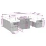 Garden sofa set 10 pieces with gray synthetic rattan cushions by vidaXL, Garden sets - Ref: Foro24-3271900, Price: 627,28 €, ...