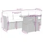 Juego de sofás jardín con cojines 5 pzas ratán sintético gris by vidaXL, Garden sets - Ref: Foro24-3270668, Price: 322,59 €, ...