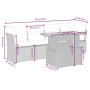 Juego de sofás jardín con cojines 5 pzas ratán sintético gris by vidaXL, Garden sets - Ref: Foro24-3270668, Price: 319,15 €, ...