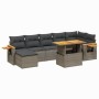 8-piece garden sofa set and gray synthetic rattan cushions by vidaXL, Garden sets - Ref: Foro24-3273629, Price: 508,22 €, Dis...