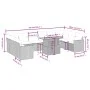 11-piece garden sofa set and gray synthetic rattan cushions by vidaXL, Garden sets - Ref: Foro24-3271487, Price: 681,06 €, Di...