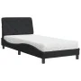 Cama con colchón terciopelo negro 80x200 cm de vidaXL, Camas y somieres - Ref: Foro24-3208624, Precio: 245,29 €, Descuento: %