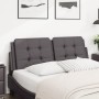 Gepolstertes Bettkopfteil aus grauem Kunstleder, 140 cm von vidaXL, Kopf- und Fußteile - Ref: Foro24-374862, Preis: 45,54 €, ...