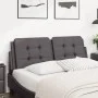 Gepolstertes Bettkopfteil aus grauem Kunstleder, 140 cm von vidaXL, Kopf- und Fußteile - Ref: Foro24-374862, Preis: 44,38 €, ...
