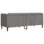 Sofá de 2 plazas tela gris taupe de vidaXL, Sofás - Ref: Foro24-372609, Precio: 222,26 €, Descuento: %