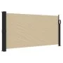 Beige retractable side awning 100x500 cm by vidaXL, Umbrellas - Ref: Foro24-4004390, Price: 90,65 €, Discount: %