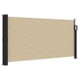 Toldo lateral retráctil beige 100x500 cm de vidaXL, Sombrillas - Ref: Foro24-4004390, Precio: 95,40 €, Descuento: %