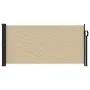 Beige retractable side awning 100x500 cm by vidaXL, Umbrellas - Ref: Foro24-4004390, Price: 90,65 €, Discount: %
