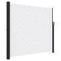 Toldo lateral retráctil blanco 180x300 cm