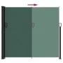Dark green retractable side awning 180x600 cm by vidaXL, Umbrellas - Ref: Foro24-4004545, Price: 126,42 €, Discount: %