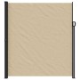 Beige einziehbare Seitenmarkise 220x500 cm von vidaXL, Sonnenschirme - Ref: Foro24-4004480, Preis: 161,05 €, Rabatt: %