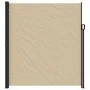 Toldo lateral retráctil beige 220x500 cm de vidaXL, Sombrillas - Ref: Foro24-4004480, Precio: 147,54 €, Descuento: %