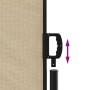 Beige einziehbare Seitenmarkise 220x500 cm von vidaXL, Sonnenschirme - Ref: Foro24-4004480, Preis: 161,05 €, Rabatt: %