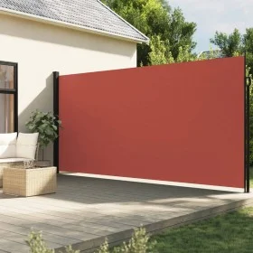 Terracotta retractable side awning 200x600 cm by vidaXL, Umbrellas - Ref: Foro24-4004558, Price: 146,28 €, Discount: %