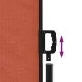 Terracotta retractable side awning 200x600 cm by vidaXL, Umbrellas - Ref: Foro24-4004558, Price: 146,28 €, Discount: %