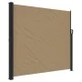 Taupe gray retractable side awning 180x500 cm by vidaXL, Umbrellas - Ref: Foro24-4004454, Price: 123,94 €, Discount: %