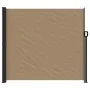 Taupe gray retractable side awning 180x500 cm by vidaXL, Umbrellas - Ref: Foro24-4004454, Price: 123,94 €, Discount: %