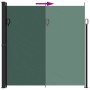 Dark green retractable side awning 200x300 cm by vidaXL, Umbrellas - Ref: Foro24-4004365, Price: 133,67 €, Discount: %