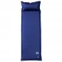 Self-inflating camping mattress with pillow 1 person blue by vidaXL, Air mattresses - Ref: Foro24-4007127, Price: 39,33 €, Di...